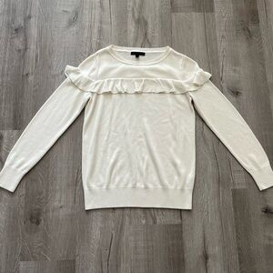 Banana Republic Cream Knit Top